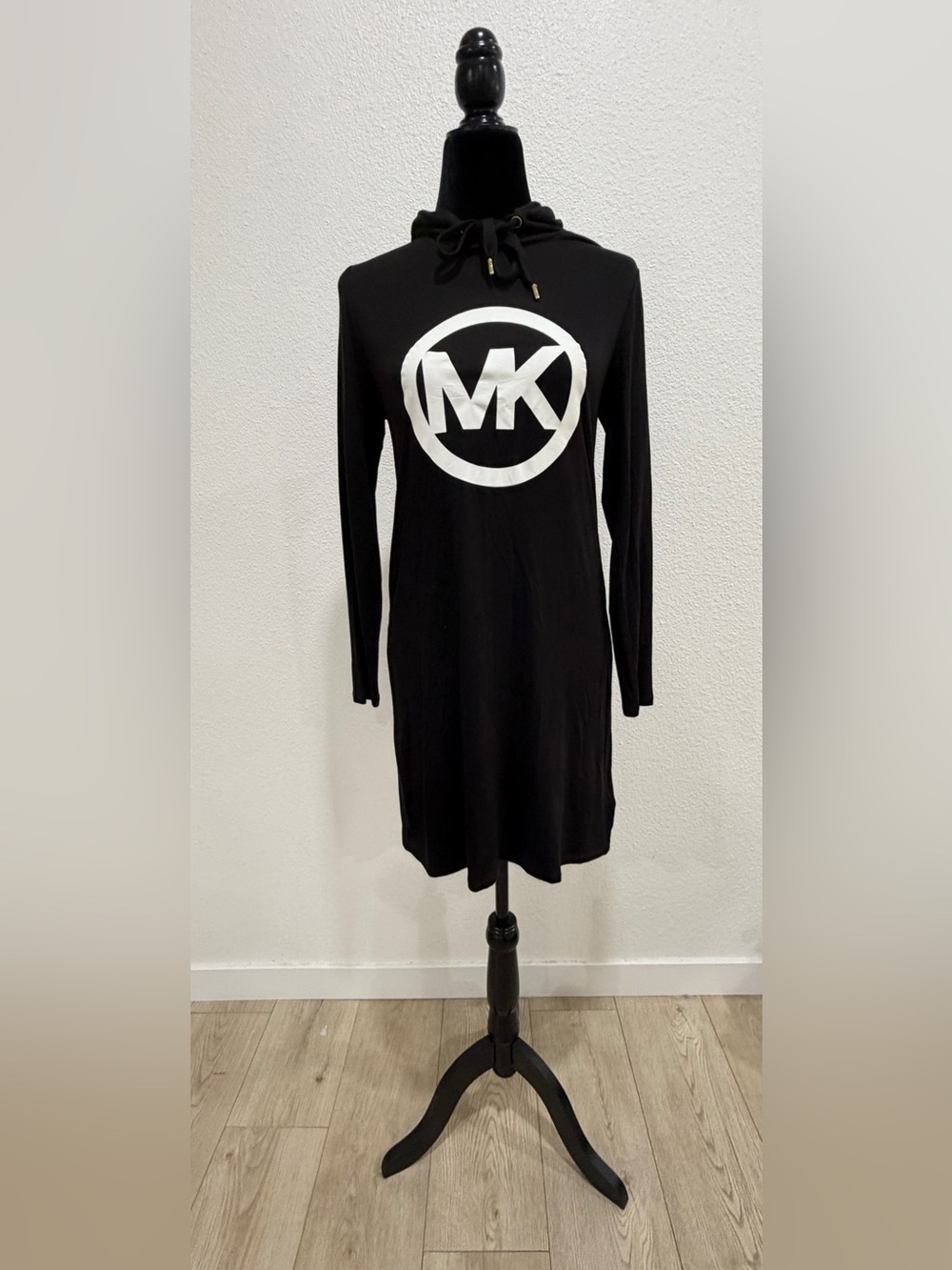 Michael Kors Black Dress with White MK Logo
